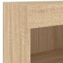 TV-Wandmöbel mit LED, 7-teilig, Holzwerkstoff, Sonoma-Eiche von , TV-Möbel - Ref: Foro24-3216585, Preis: 159,99 €, Rabatt: %