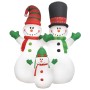 Familia de muñecos de nieve inflable Navidad LED IP44 240 cm de vidaXL, Luces de Navidad - Ref: Foro24-245707, Precio: 76,44 ...