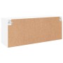 Mueble de TV de pared con luces LED blanco 100x30x40 cm de , Muebles TV - Ref: Foro24-837211, Precio: 69,90 €, Descuento: %