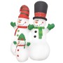 Familia de muñecos de nieve inflable Navidad LED IP44 240 cm de vidaXL, Luces de Navidad - Ref: Foro24-245707, Precio: 76,44 ...