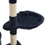 Cat scratching post with sisal post 138 cm dark blue by vidaXL, Cat furniture - Ref: Foro24-170582, Price: 68,74 €, Discount: %