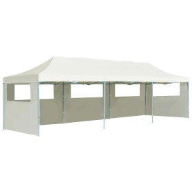 Folding pop-up party tent with 5 cream walls 3x9 m by vidaXL, Tents and gazebos - Ref: Foro24-44975, Price: 323,97 €, Discoun...