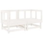 6-piece solid white pine wood garden furniture set by , Garden sets - Ref: Foro24-3186446, Price: 354,52 €, Discount: %