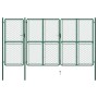 Grünes Gartentor aus Stahl, 175 x 395 cm von vidaXL, Gartentore - Ref: Foro24-144448, Preis: 531,26 €, Rabatt: %