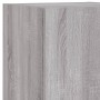 TV wall furniture with LED 5 pieces engineered wood gray Sonoma by , TV Furniture - Ref: Foro24-3216609, Price: 176,94 €, Dis...