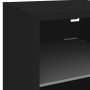 Wall-mounted TV furniture with LED, 6 pieces, engineered wood, black. by , TV Furniture - Ref: Foro24-3216616, Price: 178,99 ...