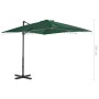 Sombrilla voladiza con poste de aluminio verde 250x250 cm de vidaXL, Sombrillas - Ref: Foro24-44617, Precio: 127,26 €, Descue...