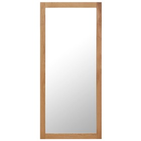 Solid oak wood mirror 50x140 cm by vidaXL, Mirrors - Ref: Foro24-247459, Price: 118,99 €, Discount: %