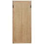 Espejo de madera maciza de roble 50x140 cm de vidaXL, Espejos - Ref: Foro24-247459, Precio: 118,53 €, Descuento: %