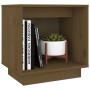 Honey brown solid pine wood bedside table 40x30x40cm by vidaXL, Nightstands - Ref: Foro24-813341, Price: 31,23 €, Discount: %