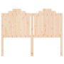 Cabecero de cama madera maciza de pino 141x4x110 cm de , Cabeceros y pies de cama - Ref: Foro24-818465, Precio: 60,46 €, Desc...