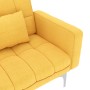 Sofá cama de tela amarillo de , Sofás - Ref: Foro24-247218, Precio: 338,11 €, Descuento: %