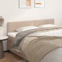 Headboards 2 units cappuccino synthetic leather 90x5x78/88 cm by , Headboards and footboards - Ref: Foro24-345977, Price: 70,...