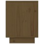 Mesita de noche de madera maciza de pino marrón miel 40x30x40cm de vidaXL, Mesitas de noche - Ref: Foro24-813341, Precio: 31,...