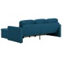 Modulares 3-Sitzer-Schlafsofa aus blauem Stoff von , Sofas - Ref: Foro24-288787, Preis: 476,99 €, Rabatt: %