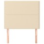 Headboards 2 units of cream-colored fabric 100x5x78/88 cm by , Headboards and footboards - Ref: Foro24-3116187, Price: 58,87 ...