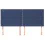 Headboards 4 units of blue fabric 100x5x78/88 cm by , Headboards and footboards - Ref: Foro24-3116220, Price: 131,99 €, Disco...