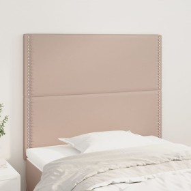 Headboards 2 units cappuccino synthetic leather 80x5x78/88 cm by , Headboards and footboards - Ref: Foro24-3116269, Price: 57...