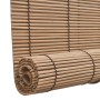 Brown bamboo roller blind 80x220 cm by vidaXL, Blinds and blinds - Ref: Foro24-245813, Price: 23,67 €, Discount: %