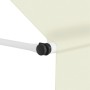 Manually operated retractable awning 400 cm cream by vidaXL, Awnings - Ref: Foro24-143698, Price: 107,15 €, Discount: %