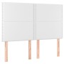 Headboards 4 units white synthetic leather 72x5x78/88 cm by , Headboards and footboards - Ref: Foro24-3116283, Price: 101,99 ...