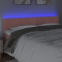 Pink velvet headboard with LED 200x5x78/88 cm by , Headboards and footboards - Ref: Foro24-3121543, Price: 65,99 €, Discount: %