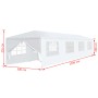 Garden canopy 3x12 m white by vidaXL, Tents and gazebos - Ref: Foro24-91429, Price: 243,80 €, Discount: %