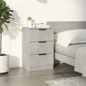 Concrete gray bedside table 40x36x65 cm by vidaXL, Nightstands - Ref: Foro24-811276, Price: 59,87 €, Discount: %