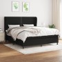 Box spring bed with black fabric mattress 180x200 cm by , Beds and slatted bases - Ref: Foro24-3127903, Price: 630,71 €, Disc...