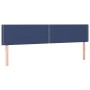 Cama box spring con colchón tela azul 180x200 cm de , Camas y somieres - Ref: Foro24-3130215, Precio: 509,06 €, Descuento: %