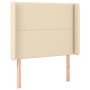 Cama box spring con colchón tela color crema 90x190 cm de , Camas y somieres - Ref: Foro24-3131878, Precio: 361,87 €, Descuen...