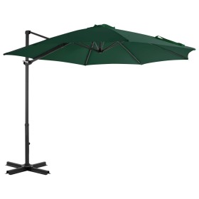 Ampelschirm mit grünem Aluminiummast 300 cm von vidaXL, Sonnenschirme - Ref: Foro24-44621, Preis: 356,99 €, Rabatt: %