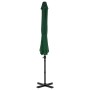 Cantilever umbrella with green aluminum pole 300 cm by vidaXL, Umbrellas - Ref: Foro24-44621, Price: 191,02 €, Discount: %