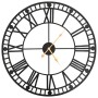 Vintage wall clock quartz movement metal 60 cm XXL by vidaXL, Wall clocks - Ref: Foro24-50645, Price: 55,32 €, Discount: %