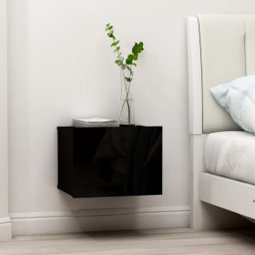 Nightstands 2 pcs black plywood 40x30x30 cm by vidaXL, Nightstands - Ref: Foro24-801056, Price: 63,66 €, Discount: %