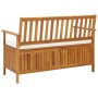 Garden storage bench solid acacia wood 120x63x84 cm by vidaXL, garden benches - Ref: Foro24-44126, Price: 196,04 €, Discount: %