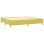 Box spring bed with green fabric mattress 200x200 cm by , Beds and slatted bases - Ref: Foro24-3142528, Price: 619,01 €, Disc...