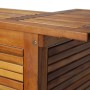 Solid acacia wood high bar table 110x50x105 cm by , Garden tables - Ref: Foro24-44007, Price: 239,82 €, Discount: %