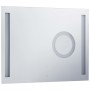 Espejo de pared de baño con LED y sensor táctil 80x60 cm de , Espejos - Ref: Foro24-144740, Precio: 121,92 €, Descuento: %