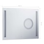 Espejo de pared de baño con LED y sensor táctil 80x60 cm de , Espejos - Ref: Foro24-144740, Precio: 121,99 €, Descuento: %