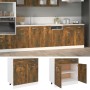 Unterschrank aus geräuchertem Eichensperrholz 80x46x81,5cm von , Küchenschränke - Ref: Foro24-815579, Preis: 107,04 €, Rabatt: %