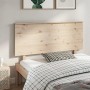 Cabecero de cama madera maciza de pino 144x6x82,5 cm de , Cabeceros y pies de cama - Ref: Foro24-819170, Precio: 47,99 €, Des...