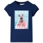 Navy blue children's t-shirt size 140 by , Kids T-shirts - Ref: Foro24-11218, Price: 9,74 €, Discount: %