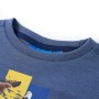 Camiseta infantil de manga larga azul mélange 92 de , Camisetas para niños - Ref: Foro24-12989, Precio: 9,49 €, Descuento: %