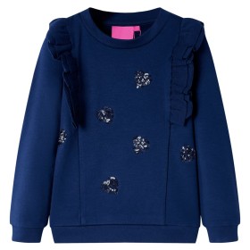 Navy blue children's sweatshirt 92 by , Kids T-shirts - Ref: Foro24-13739, Price: 13,99 €, Discount: %