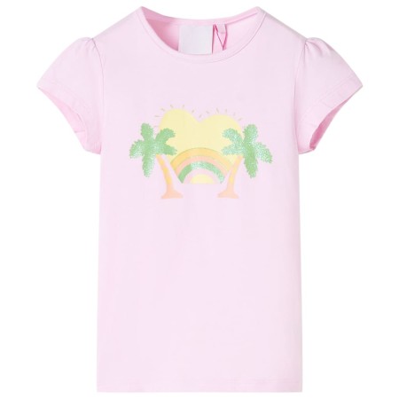 Camiseta infantil rosa claro 104 de , Camisetas para niños - Ref: Foro24-10435, Precio: 7,99 €, Descuento: %