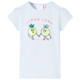 Light blue children's t-shirt size 116 by , Kids T-shirts - Ref: Foro24-10591, Price: 9,99 €, Discount: %