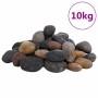 Polished pebbles mixed colors 10 kg 5-8 cm by , Aquarium decoration - Ref: Foro24-3217196, Price: 35,33 €, Discount: %