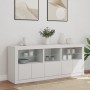 Sideboard mit weißen LED-Leuchten 162x37x67 cm von , Sideboards - Ref: Foro24-3208995, Preis: 187,89 €, Rabatt: %