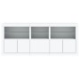 Sideboard with white LED lights 162x37x67 cm by , Sideboards - Ref: Foro24-3208995, Price: 196,17 €, Discount: %